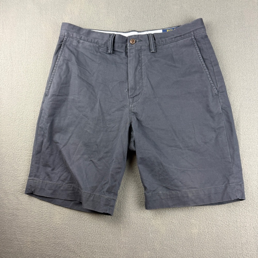 Polo Ralph Lauren Shorts Men's 30 (Fits 32) Blue Stretch Classic Fit Chino Twill